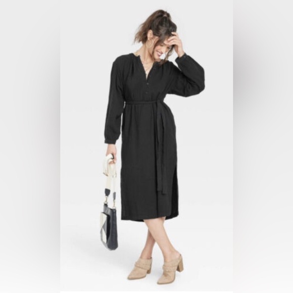 Universal Thread black dress - Picture 3 of 4